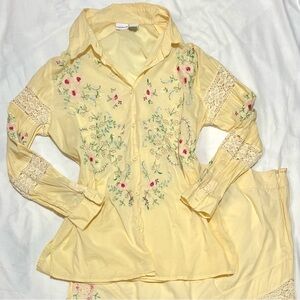 SOLD Y2K 100% Cotton Set